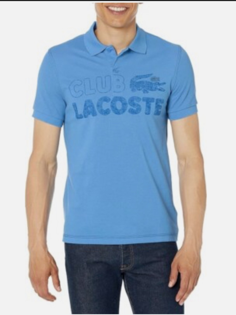 NWT Lacoste Men's Regular Fit Club Lacoste Polo